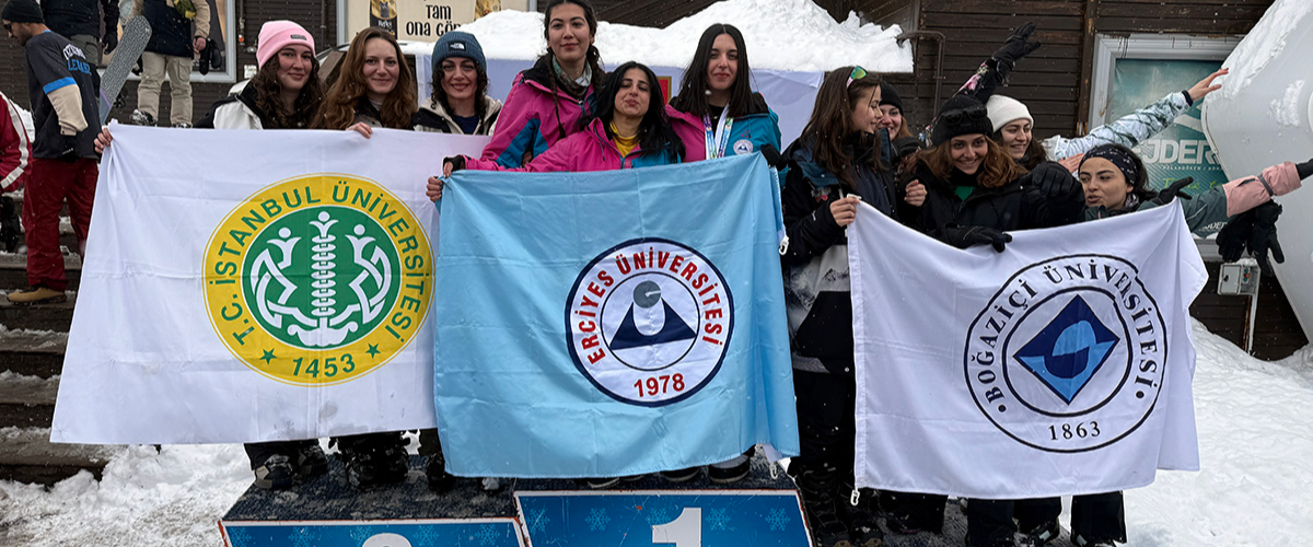 Snowboard Kadın Takımımızdan Türkiye 2.liği