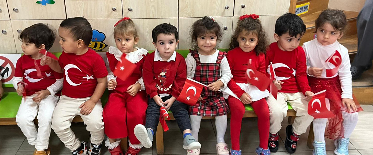 Cumhuriyet Bayramı Coşkusu Kreşlerimizde Yaşandı