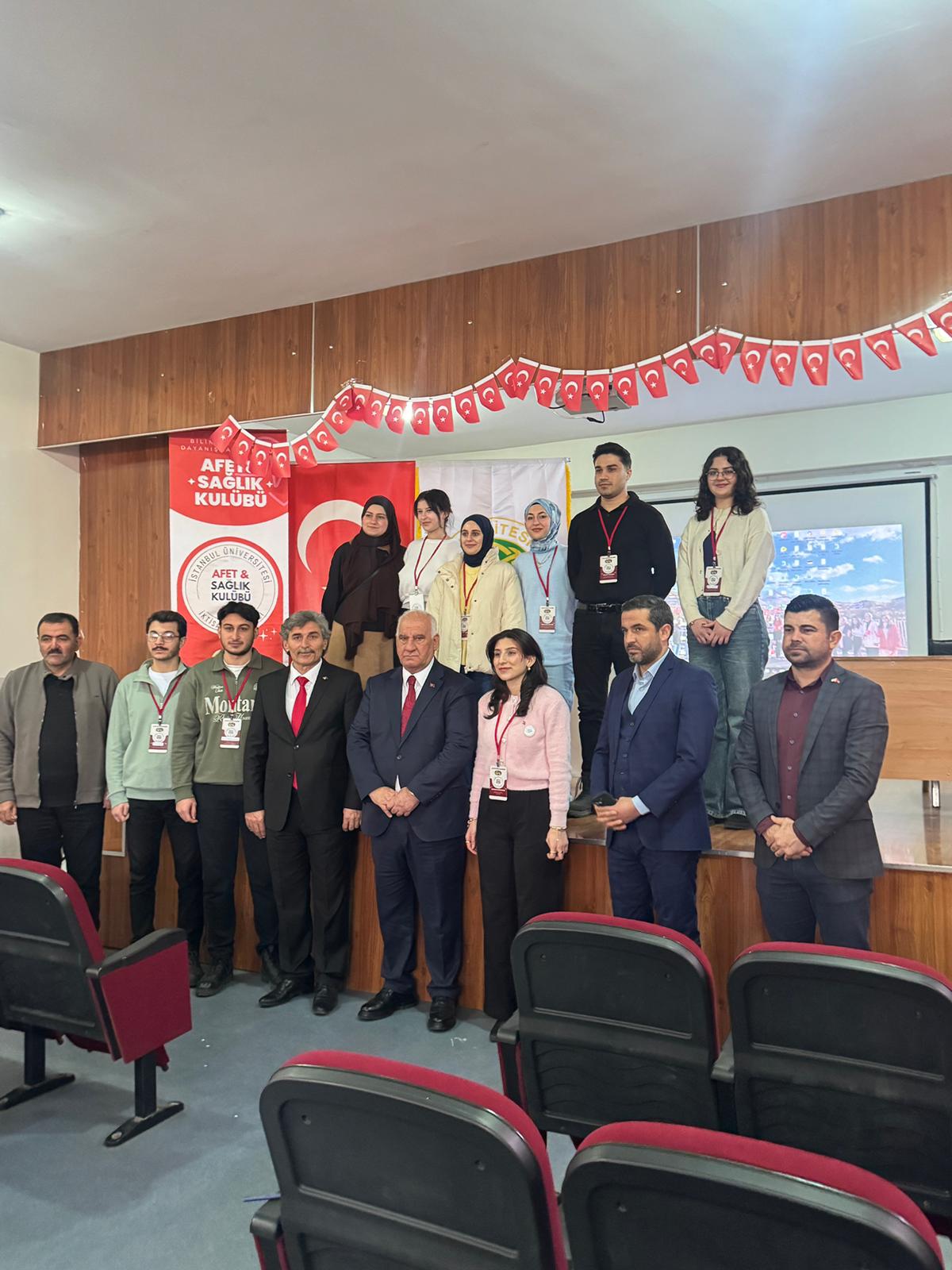 Afet ve Sağlık Kulübü’nden Kahramanmaraş’ta 6 Şubat Anma Programları