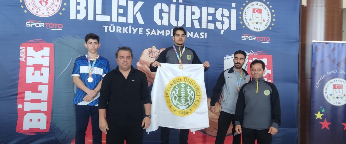Bilek Güreşi Türkiye Şampiyonası’nda Üniversitemizden Başarı
