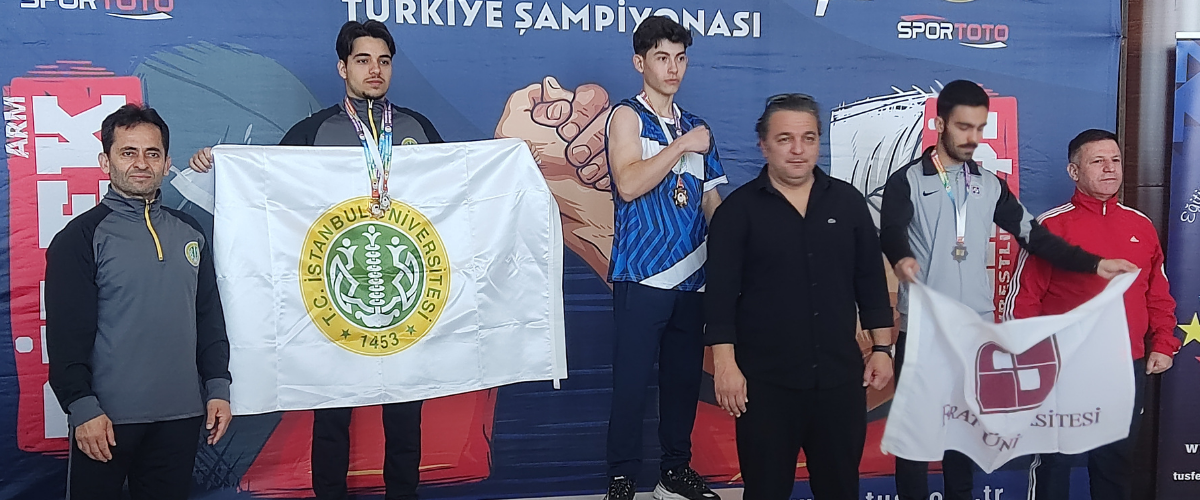 Bilek Güreşi Türkiye Şampiyonası’nda Üniversitemizden Başarı