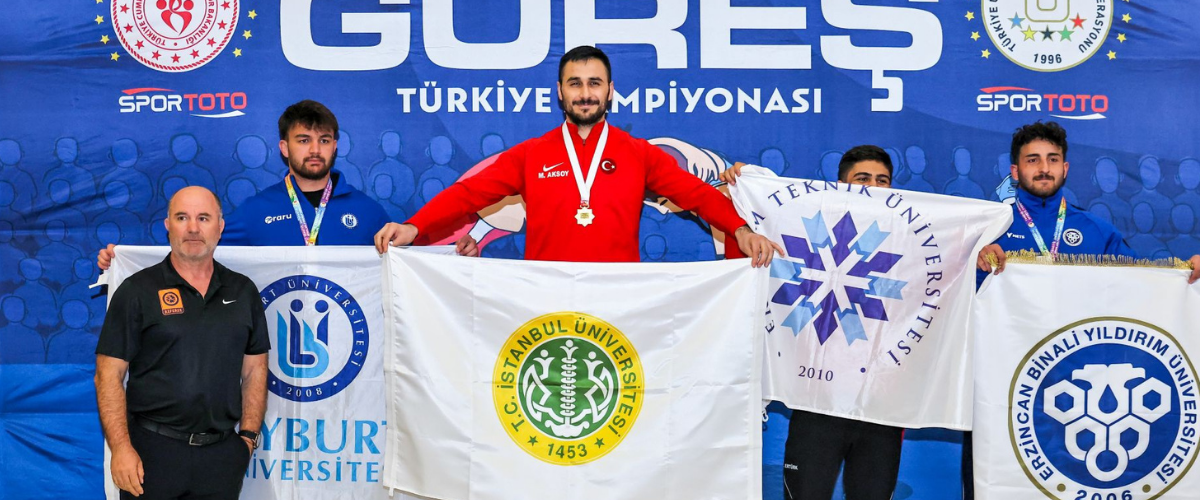 Güreş Şampiyonası’nda Şampiyonluk